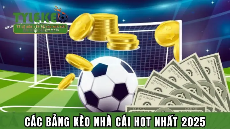 Danh sách các bảng kèo nhà cái hot nhất 2025