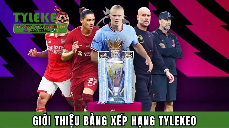 Giới thiệu đôi nét về bảng thứ hạng Tỷ lệ kèo